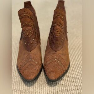 Studded Western Boots